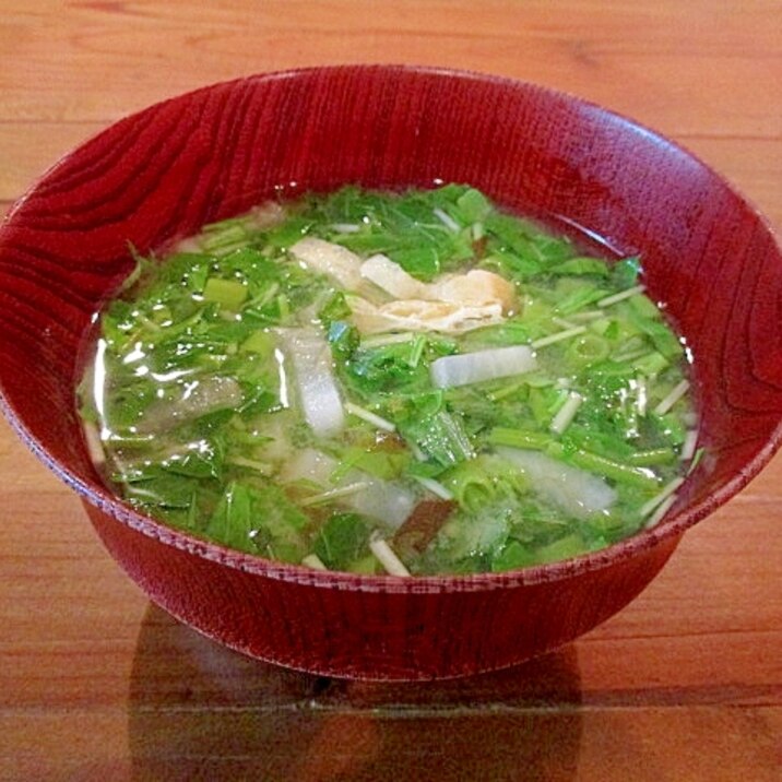 ＊旬の野菜で♪お味噌汁＊